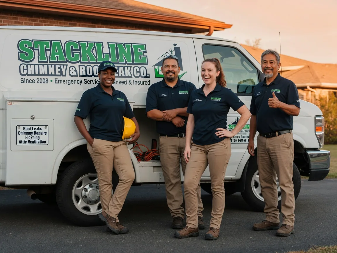 Chimney flashing repair company in Cleveland, AR